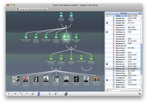 Family tree for mac os x 10 11